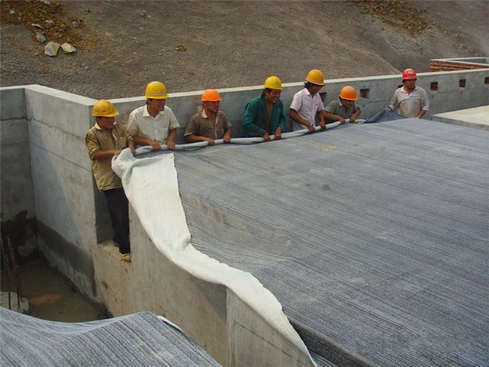 膨潤土防水毯施工案例